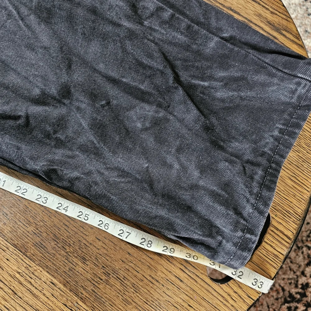 Levi's 550 Faded Black Relaxed Fit straight Leg Jeans Size Men's 46x32 - Picture 10 of 14